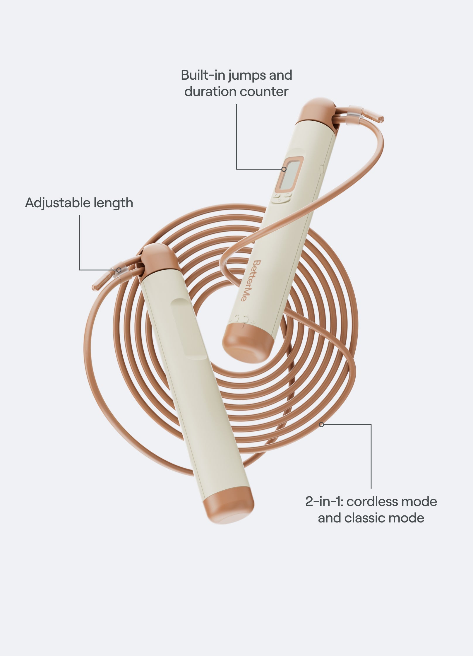 Corde à sauter sans fil