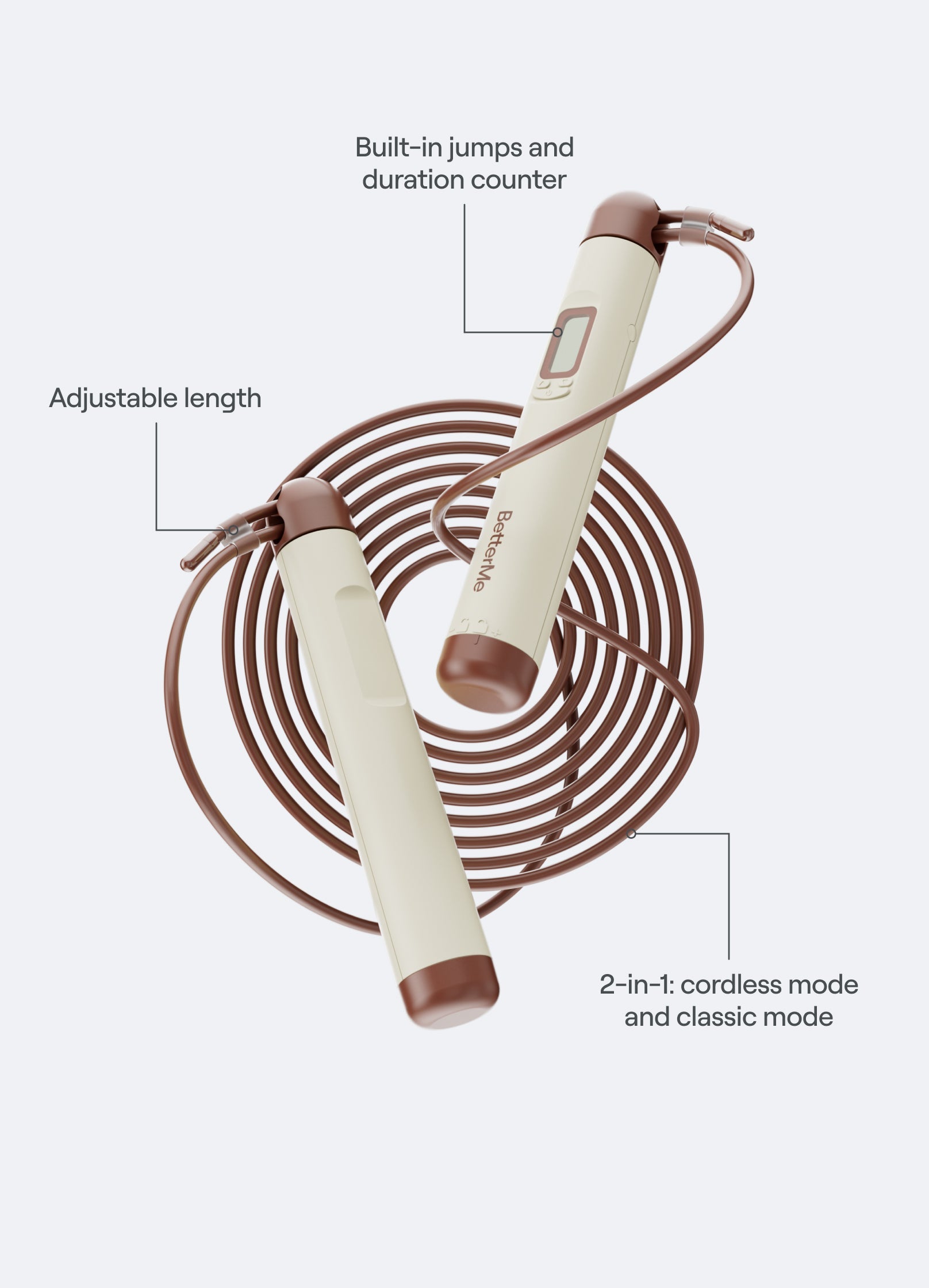Corde à sauter sans fil