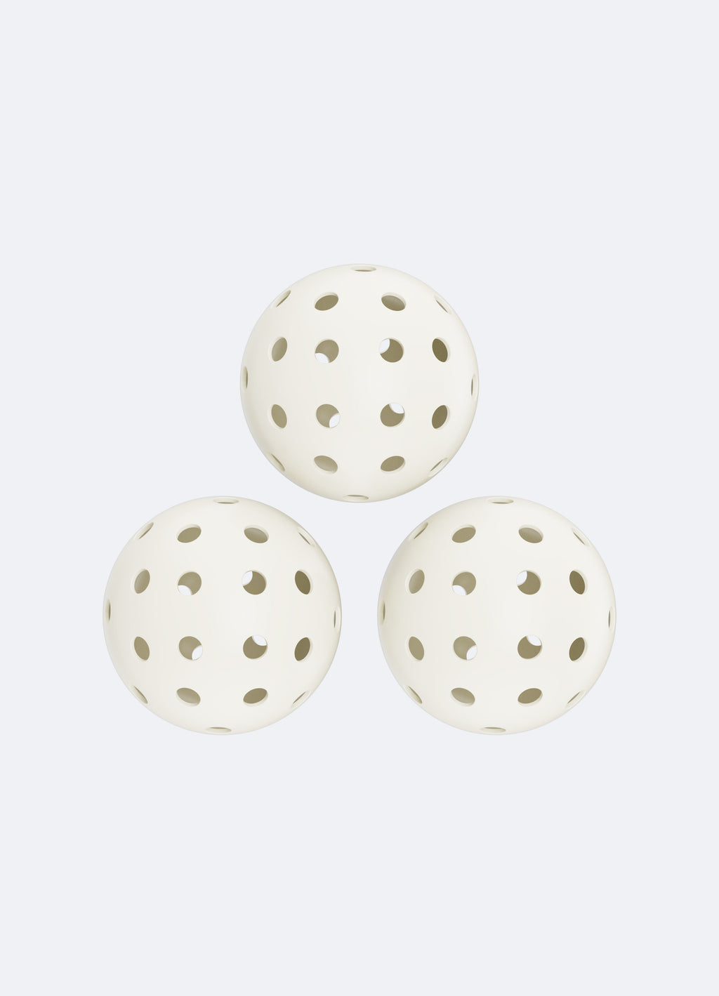 Balles de pickleball – Lot de 3