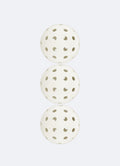 Balles de pickleball – Lot de 3